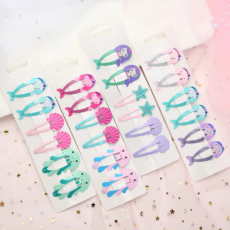Hot Sale Girls Kawaii Cartoon Fruit BB Clip Snap Hair Clip Baby Hair Clips Pin Barrettes Accessories For Kids Girls