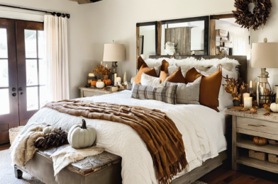 Elevate Your Bedroom Decor for Fall with Rustic and Natural Elements