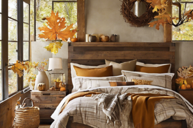 Natural Fall Decor: Bedroom Ideas for a Rustic and Cozy Look