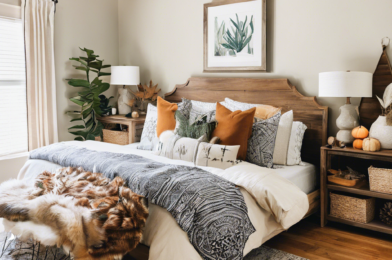 How to Style a Nature-Inspired Bedroom for Fall